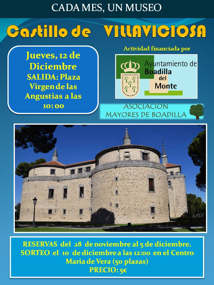 CASTILLO DE VILLAVICIOSA: 12 DICIEMBRE (10:00 h)